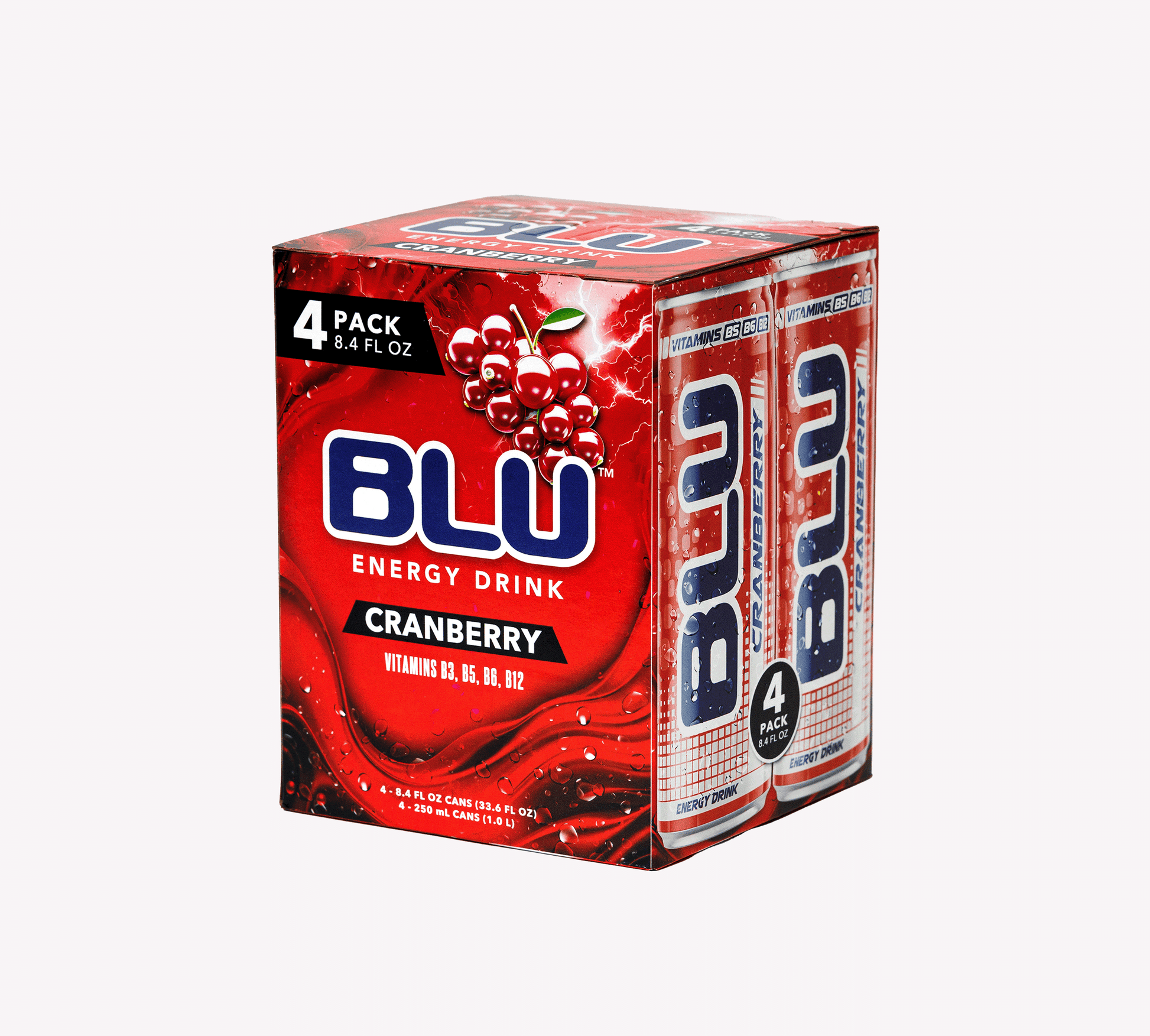 BLU Cranberry <br>4-Pack
